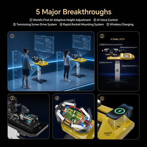 <span class=keywords><strong>Machine</strong></span> <span class=keywords><strong>à</strong></span> cordage électronique pour raquettes de <span class=keywords><strong>tennis</strong></span> et de badminton H7 - Product Image 4