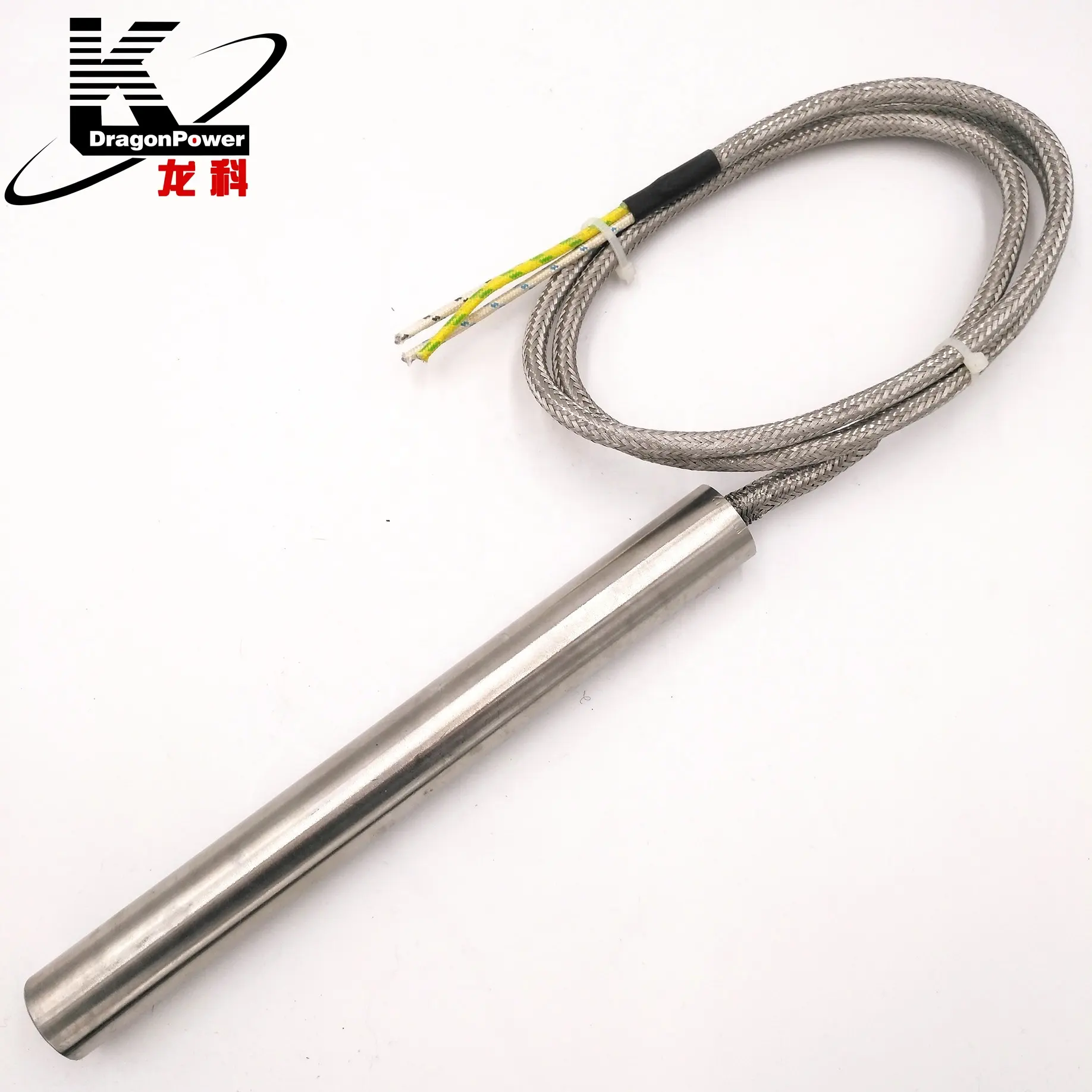 Cartridge Heater Heating Rod With Fiber Glass Wire Or Pure Nickle Wire Electric Heater