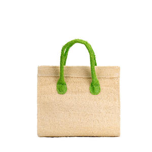 Bolso de mano artesanal de lufa natural estilo Qingxin de alta calidad para mujer, estilo Mori, DIY - Product Image 4