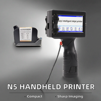 Impresora de Inyección de Tinta Portátil Ricoh N5, Automática, para Material Flexible, XP600 DX5/DX7, Alimentada por Batería, 600dpi