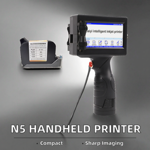 Di động cầm tay N5 máy in phun thông minh Màn hình cảm ứng cho quy mô nhỏ ngày sản xuất mã hóa kỹ thuật số đánh dấu Flex Chất liệu DX7 - Product Image 2