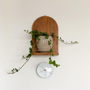 Wanuocraft Design moderne <span class=keywords><strong>porte</strong></span>-<span class=keywords><strong>plante</strong></span> mural en bois Pot de fleur étagère pour cuisine chambre salon porche balcon décor - Product Image 3