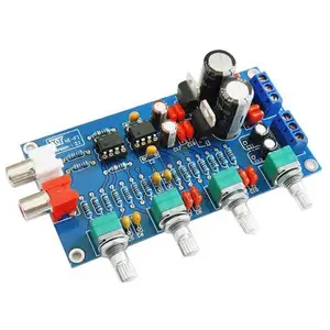 HOT NE5532 OP-AMP HIFI Amplifier Volume Tone EQ Control Board DIY Kit Assembled