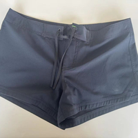 Shorts de bain pour femmes, style vintage, imprimé sur toile, imperméable, séchage rapide, taille élastique, 100% polyester, shorts de sport, maillots de bain d'été