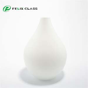 Cúpula de cristal opal blanco mate para lámpara de mesa, pantalla de cristal para candelabro o lámpara colgante - Product Image 3