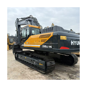 Excavatrice sur chenilles hydraulique Hyundai 330LC 9S, équipement de construction d'occasion, adapté aux travaux de terrassement et de chargement lourds - Product Image 1