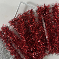 Luces Decorativas Navideñas 2D con Patrón de Bastón, LED Arcoíris, Impermeables IP44, para Exteriores, Paisajes, con Marco de Hierro Metálico