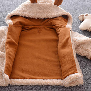 Vêtements pour bébés filles, manteau en velours, vêtements d'hiver pour enfants, sweat-shirt, veste, tenue pour enfants - Product Image 5