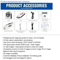 Sistema de Diagnóstico de Piel Profesional BECO M8000 con Imágenes RGB UV PL para Uso en Salones y Clínicas
