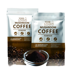 Café de Hongos Orgánico en Polvo de Alta Calidad OEM/ODM, Apoya la Salud Cerebral y la Concentración, Bajo en Azúcar, Empaque Personalizado - Product Image 1