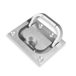 Poignée carrée en acier inoxydable 304 pour yacht marin, anneau de tirage, boucle de couvercle de pont, poignée de cabine - Product Image 2
