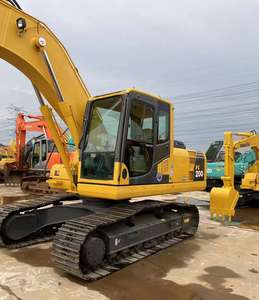 Excavatrice sur chenilles hydraulique d'occasion Komatsu PC220-8 avec moteur et pompe, poids opérationnel de 20 000 kg, origine Japon - Product Image 1