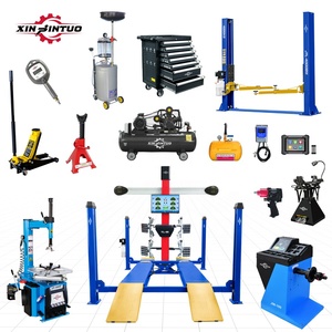 Xinjintuo Một bộ đầy đủ các thiết bị sửa chữa Xe bốn bài xe nâng phía trước CE phê duyệt 3D Bánh Xe liên kết máy để bán - Product Image 1