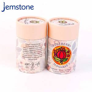 Boîte d'emballage de cylindre de logo imprimé personnalisé de haute qualité emballage de tube de papier kraft personnalisé - Product Image 5