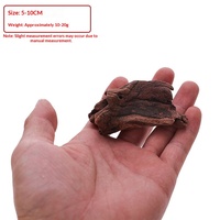 Dekorasi Akuarium Lintas Batas, Kayu Apung, Tempat Persembunyian Desktop, Akar Pohon, Hiasan Seni Bunga Nanas, Ukuran Kecil