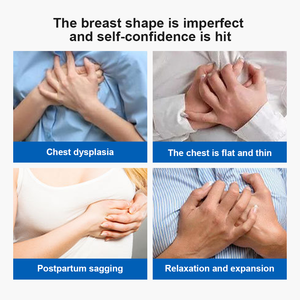 Crema reafirmante de pecho Natural para mujer, crema hidratante para el cuidado nutritivo de colágeno para agrandar, servicio OEM - Product Image 5