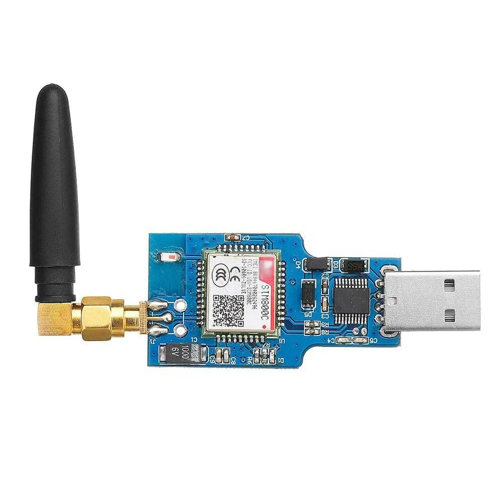 USB GSM modülü Quad-band GSM GPRS SIM800C SIM800 modülü kablosuz BT modülü SMS mesajlaşma anten