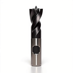 Fresa HSS-Co estándar Ttake TA1414 con recubrimiento TiAlN, helicoidal de 30 grados, corta para ranuras, 2 filos de corte, vástago Weldon - Product Image 2