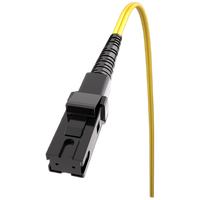 1m (3ft) Fiber Patch Cable 2 Fibers LC UPC Duplex to LC UPC Duplex Single Mode (OS2) Riser (OFNR) 2.0mm Tight-Buffered Yellow