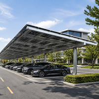 Vente en gros OEM Xiamen pour abri solaire résidentiel en aluminium étanche Garantie 15 ans Inclinaison 0-60° Charge de vent 60m/s