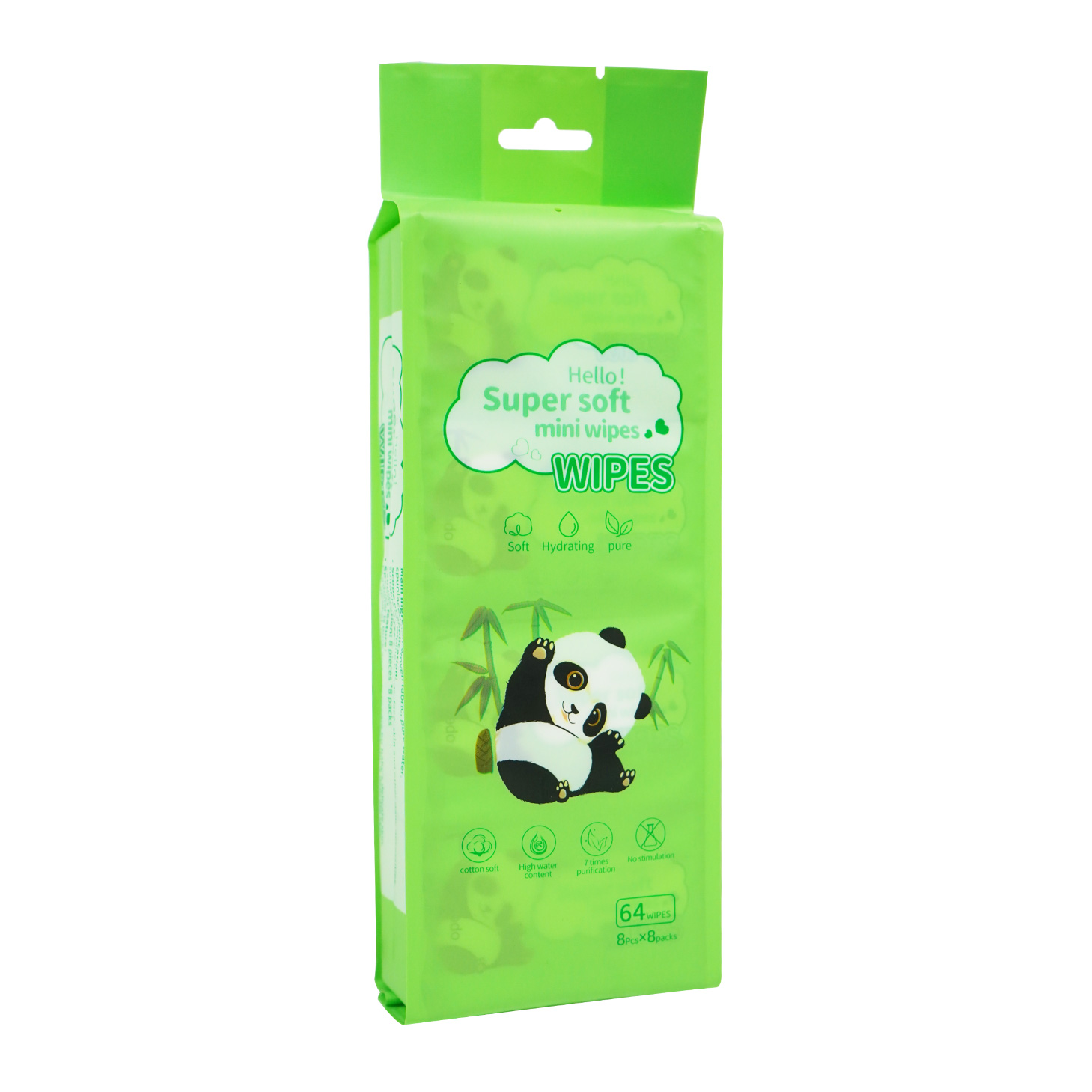 Plant-based Non-woven Baby Wet Wipes with Soft Fragrance Gentle on Baby's Skin