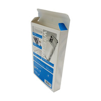 Boîte en papier pour accessoires de téléphone portable avec logo personnalisé emballage de vente au détail batterie externe écouteurs produits électroniques grand public