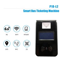 Terminal de validation de billets de bus avec lecteur GPS NFC QR Code et système P18-L2