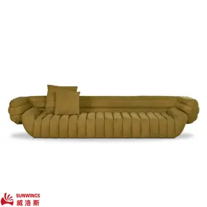 Hiện đại và đơn giản sofa Set đồ nội thất Vải Độc Đáo chesterfield nhung đi VĂNG PHÒNG KHÁCH ghế sofa