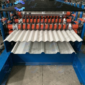 Equipo de Procesamiento de 3 Capas para Tejas con Protección Contra la Sal, Aislamiento Térmico y Anticongelante, Máquina de Conformado de Rollos de 3 Capas Totalmente Automática - Product Image 2