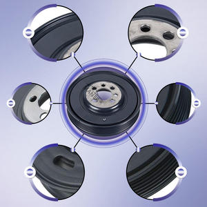 Polea de Correa del Cigüeñal del Motor MANER para VW GOLF JETTA AUDI A3 A4 TT SEAT ALTEA TOLEDO 06B105243F 06A105243E - Product Image 6