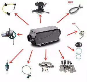 Di alta qualità Airtronic Diesel riscaldamento dell'aria di parcheggio per D4 12V 24V 5KW 12V 24V