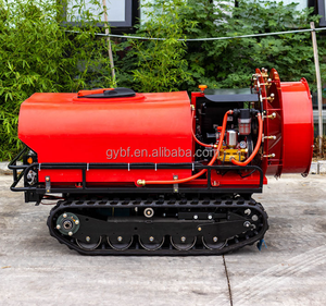 Máquina pulverizadora agrícola de potencia de gasolina 13Hp 13.5Hp 400L <span class=keywords><strong>Control</strong></span> remoto 18Cm Núcleo de ancho de pista que incluye engranaje de motor de bomba - Product Image 1