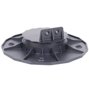 Verhoogde Wpc Terrasvoeten Balk Ondersteuning Basisvloer Voetstuk Systeem XF-T204B-2 65-145 Mm - Product Image 4