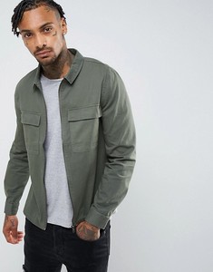 2025 nuevo Xb Algodón ligero suave al tacto cremallera fijación pecho bolsillos funcionales Zip Shacket Chaqueta de algodón para hombres Jaket - Product Image 2