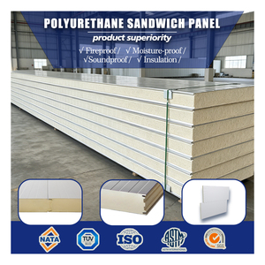 Panneau sandwich PU de 120 mm pour chambres froides à température moyenne - Product Image 1