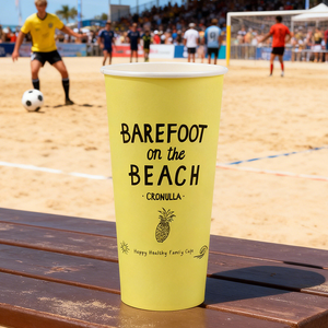 Gobelets en papier kraft jetables personnalisés de qualité alimentaire à paroi simple pour les magasins de proximité et les chaînes de restauration rapide - Product Image 3