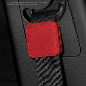 Sabuk pengaman pembatas tetap, sabuk keselamatan magnetik Universal bisa disesuaikan desain magnetik penahan tetap, klip sabuk kursi mobil