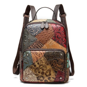New Hot Sales <b>Large</b> Capacity <b>Backpack</b> Crocodile Pattern Bag Genuine <b>Leather</b> Women <b>Backpack</b> for 15 Inch Laptop - Product Image 1
