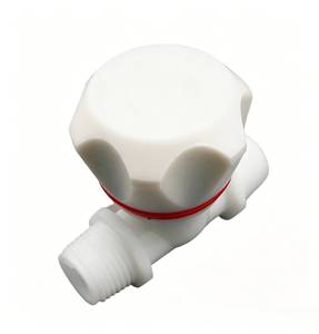 Vanne d'angle à diaphragme double sortie en ABS/PP 1/2 pouce pour usage domestique, fournie par une usine professionnelle de vannes en plastique - Product Image 2