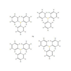 Tetrakis(triphenylphosphine)palladium(0) Pd(<span class=keywords><strong>PPh3</strong></span>)4 de Alta Pureza CAS 14221-01-3 para Reacción de Acoplamiento Cruzado - Product Image 2