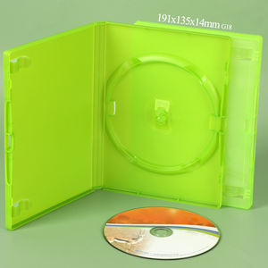 YUZMEI translucide vert support <span class=keywords><strong>de</strong></span> disque <span class=keywords><strong>de</strong></span> jeu étui <span class=keywords><strong>de</strong></span> remplacement <span class=keywords><strong>CD</strong></span> DVD disques étui <span class=keywords><strong>de</strong></span> rangement pour Xbox Series X XBox 360 <span class=keywords><strong>boîte</strong></span> <span class=keywords><strong>de</strong></span> jeu - Product Image 2