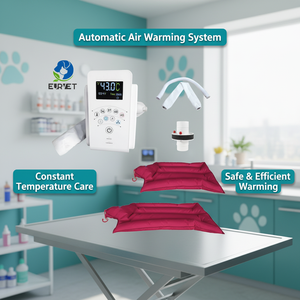 Sistema Compacto <span class=keywords><strong>de</strong></span> Calentamiento <span class=keywords><strong>de</strong></span> Aire Veterinario EURVET con Tapete <span class=keywords><strong>de</strong></span> Calentamiento Corto para <span class=keywords><strong>Centro</strong></span> Médico Veterinario - Product Image 1