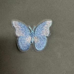 ZSY Export Parche Bordado de Mariposa de Alta Calidad para Computadora, Personalizable, con <span class=keywords><strong>Agujeros</strong></span> para Apliques - Product Image 6