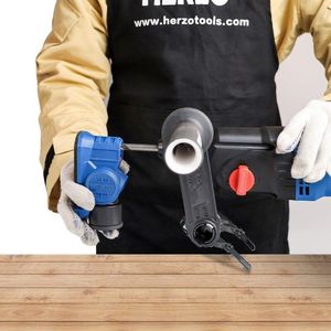 HERZO Copertura Antipolvere per <span class=keywords><strong>Trapano</strong></span> e Martello 8-18mm, Alta Qualità per Raccolta <span class=keywords><strong>Polvere</strong></span> da Trapani Elettrici e Martelli - Product Image 6