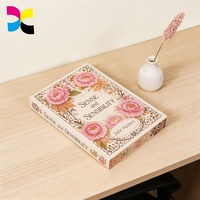 Livre de roman décoratif personnalisé haut de gamme à couverture rigide pour l'édition et l'impression, reliure cartonnée, pelliculage mat, écologique, expédition rapide