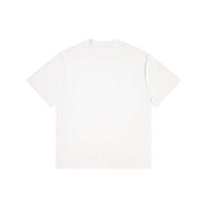 T-shirt da uomo personalizzate basic, alta qualità 100% cotone, taglie forti, tinta unita, vestibilità ampia, asciugatura rapida e traspiranti, 240g, all'ingrosso - Product Image 4