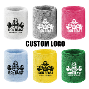 Serviette de bracelet brodée personnalisée OEM pour les commandes en gros dans les équipes sportives et les centres de fitness - Product Image 4