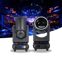 Projecteur à tête mobile Prism King 295W, super silencieux, 16 canaux, contrôle sonore/automatique/DMX/Master-Slave, Pan X540 °   Inclinaison Y270 °   16 bits
