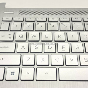 Pour HP Pavilion 14-CF 14-DK, coque supérieure argentée avec clavier et pavé tactile L48647-001 - Product Image 3