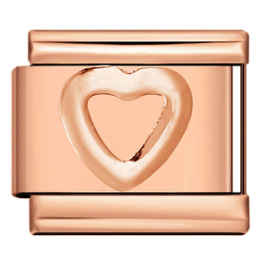 <span class=keywords><strong>Lamoon</strong></span> ดีไซน์รูปดอกกุหลาบสีทอง9มม. ลายดาวรูปหัวใจแบบอิตาเลียนเครื่องประดับสร้อยข้อมือสเตนเลสสตีลขนาด9มม. แบบทำมือ - Product Image 6